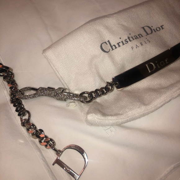 dior chain belt